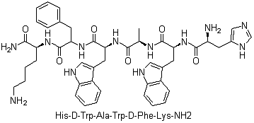 Εκχύσιμες Polypeptide ορμόνες ghrp-6 παχιά απώλεια CAS 87616-84-0 και αντι γήρανση