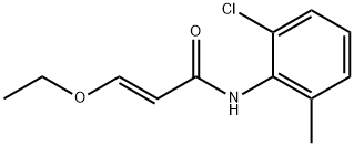 (E) - ν (2-χλωρο-6-methylphenyl) - δομή 3-ethoxyacrylamide