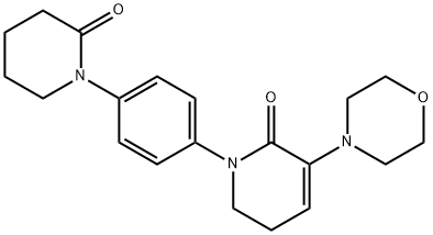 3-Morpholino-1 ((2-oxopiperidin-1) φαινύλιο 4) - 5,6-dihydropyridin-2 (1H) - μια δομή
