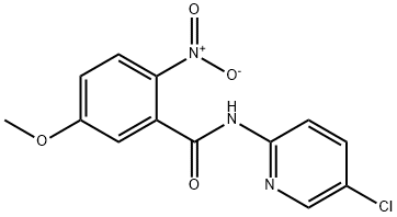 2-νιτρο-ν (5-χλωρο-pyridin-2) - δομή 5-methoxy-βενζαμίδιων