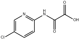 Οξικό οξύ, [(5-χλωρο-2-pyridinyl) αμινο] oxo- δομή