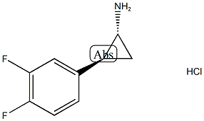 (1R δια) - (3,4-difluorophenyl) cyclopropane δομή αμινών 2
