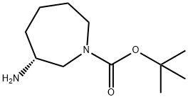 3-αμινο-azepane-1-καρβοξυλικός όξινη tert-βουτυλική δομή εστέρα