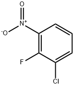 3-χλωρο-2-FLUORONITROBENZENE δομή