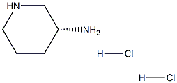 (Ρ) - dihydrochloride 3-Piperidinamine δομή