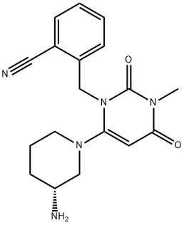 ALOGLIPTIN (ALOGLIPTINE, ALOGLIPTINA) δομή