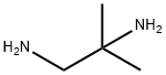 1,2-διαμινο-2-METHYLPROPANE δομή