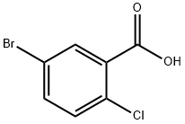5-Bromo-2-chlorobenzoic όξινη δομή