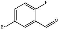 5-Bromo-2-fluorobenzaldehyde δομή