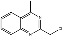 2 (chloromethyl) - δομή 4-methylquinazoline