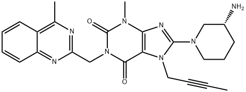 Δομή Linagliptin
