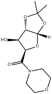Δ-xylo-Pentodialdo, 4,5-ο (1-Methylethylidene) - 1-γ-4-Morpholinyl, (5S) - δομή
