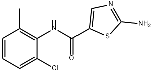 2-αμινο-ν (2-χλωρο-6-methylphenyl) δομή thiazole-5-carboxamide