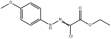 Οξικό οξύ, 2 χλωρο-2 [2 (4-methoxyphenyl) hydrazinylidene], αιθυλική δομή εστέρα
