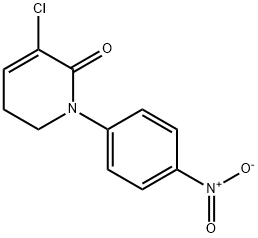 3-χλωρο-1 (4-nitrophenyl) - 5,6-dihydropyridin-2 (1H) - μια δομή