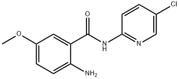 2-αμινο-ν (5-chloropyridin-2) - δομή 5-MethoxybenzaMide