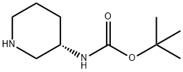 (S) - δομή 3-ν-Boc-aminopiperidine